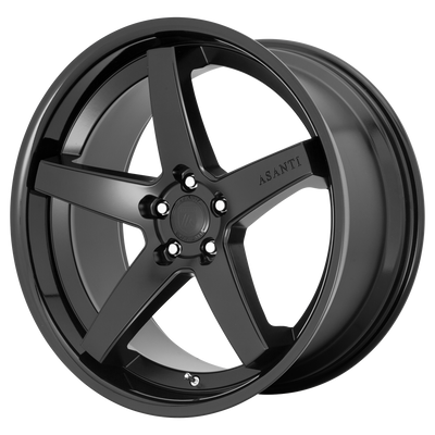 Asanti Black ABL31 REGAL 22X9 SATIN BLACK W/ GLOSS BLACK LIP