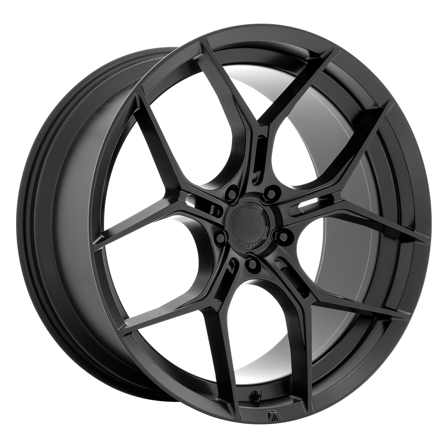 Asanti Black ABL-37 MONARCH 20X9 SATIN BLACK