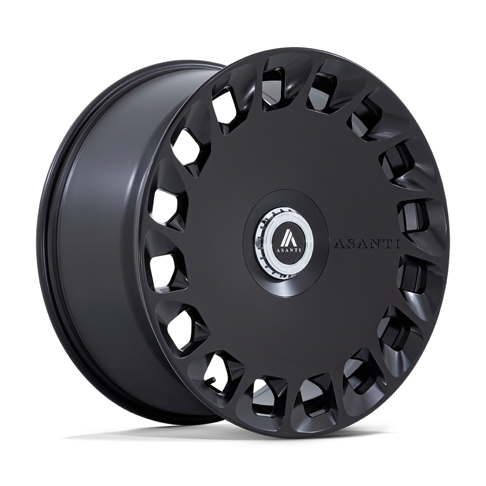 Asanti Black AB045 ARISTOCRAT 24X10 MATTE BLACK