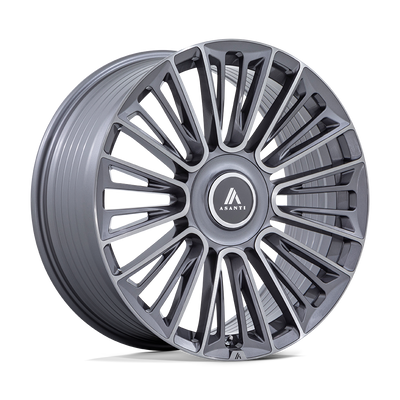 Asanti Black AB049 PREMIER 26X10 ANTHRACITE BRUSHED