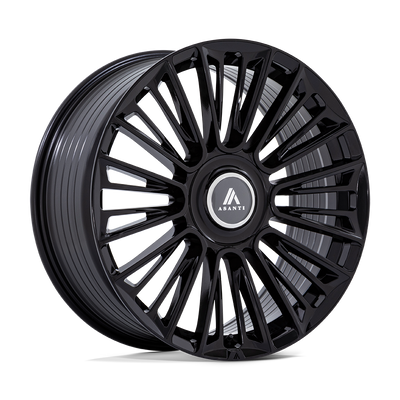 Asanti Black AB049 PREMIER 26X10 GLOSS BLACK