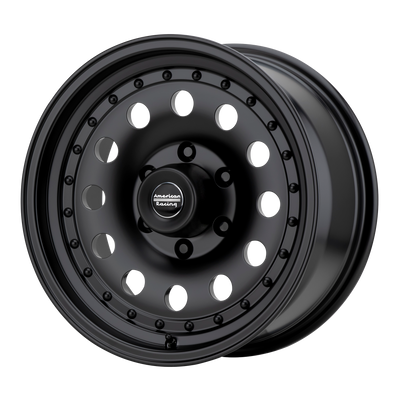 American Racing AR62 OUTLAW II 15X7 SATIN BLACK