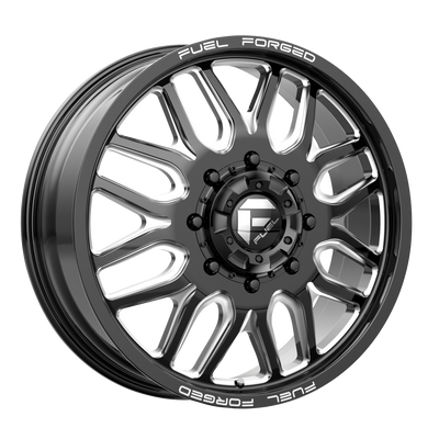 Fuel Mono DB66 FFC66 20X8.25 MATTE BLACK MILLED