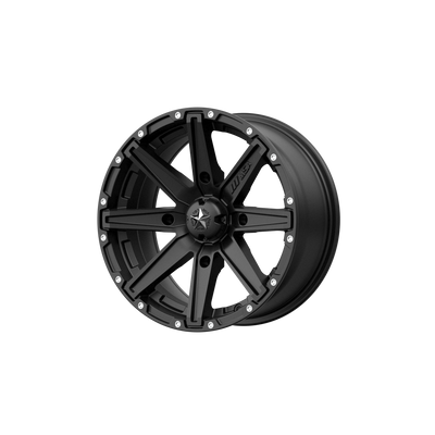 MSA Offroad Wheels M33 CLUTCH 15X10 SATIN BLACK