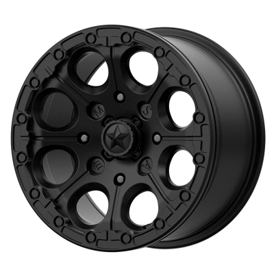 MSA Offroad Wheels M44 CANNON BEADLOCK 15X7 SATIN BLACK