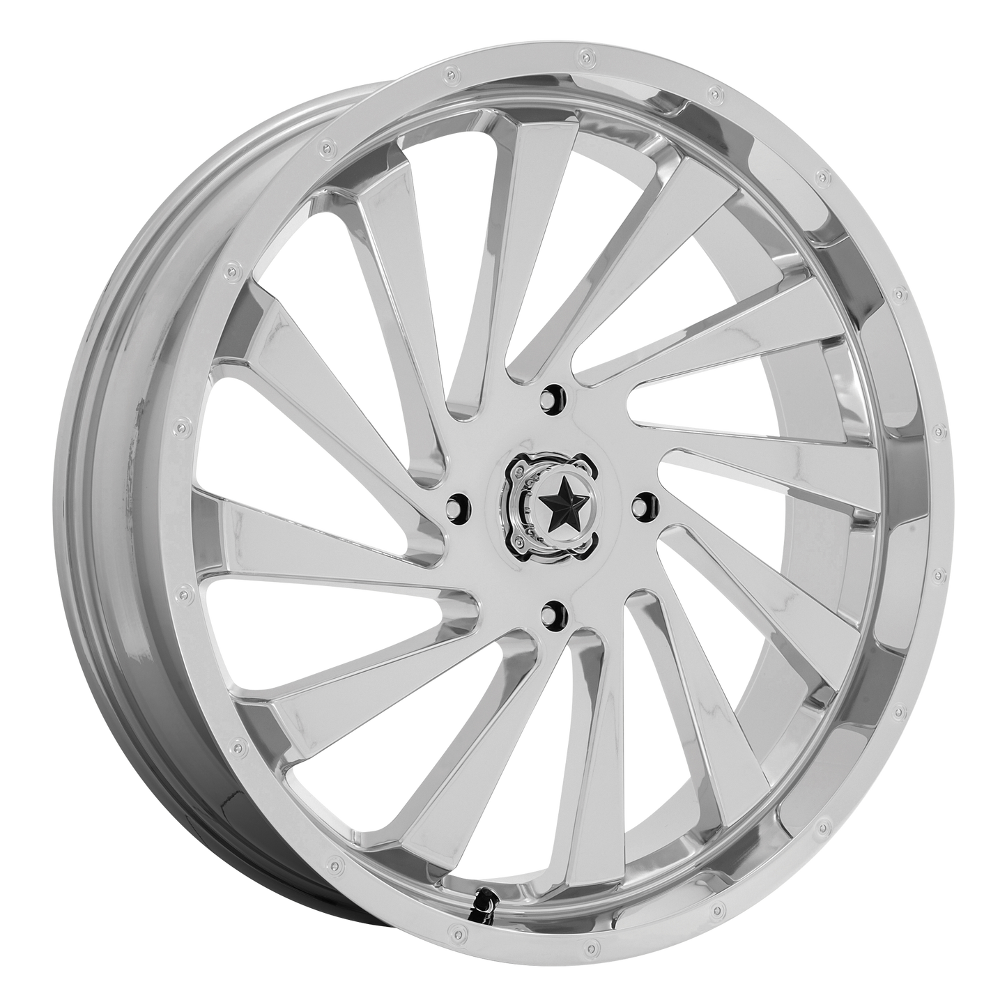 MSA Offroad Wheels M46 BLADE 24X7 CHROME