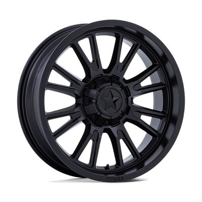MSA Offroad Wheels M51 THUNDERLIPS 20X7 MATTE BLACK