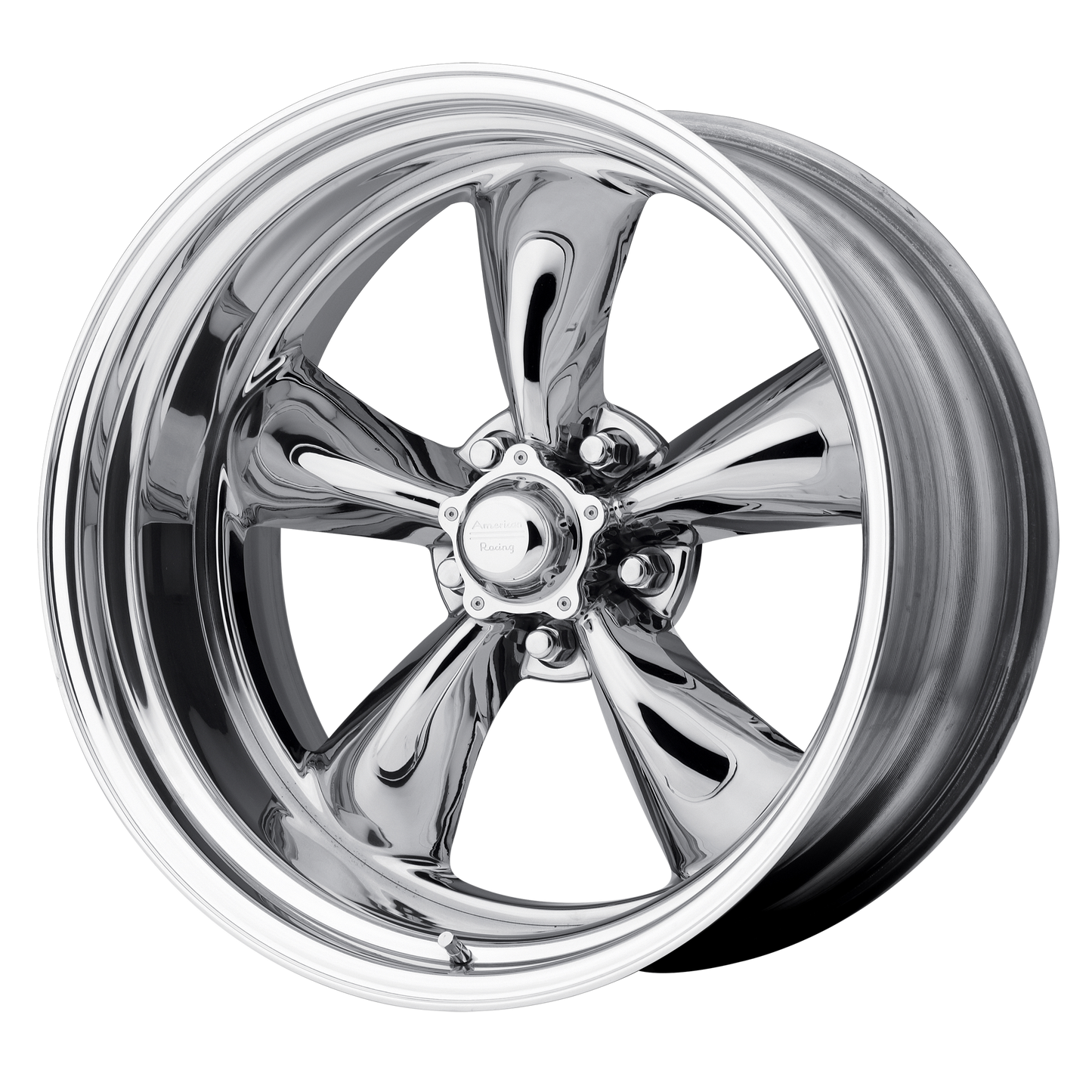 American Racing Vintage VN474 GASSER 20X9 TWO-PIECE POLISHED