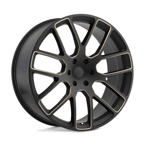 Black Rhino Hard Alloys KUNENE 22X9.5 MATTE BLACK W/ DARK TINT MILLED SPOKES
