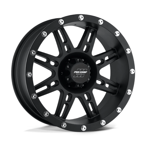 Pro Comp Alloys PA31 STRYKER 17X9 FLAT BLACK