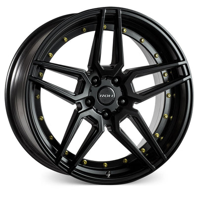 Image of ROH RO1 MATTE BLACK GOLD BOLTS