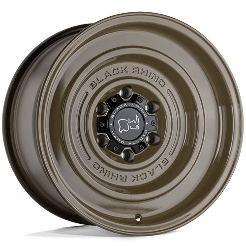 Black Rhino Hard Alloys SOLID 17X9.5 GLOSS ALLIGATOR GREEN