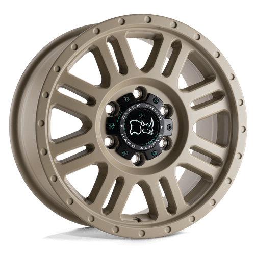 Black Rhino Hard Alloys YELLOWSTONE 16X8 DESERT SAND