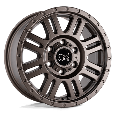 Black Rhino Hard Alloys YELLOWSTONE 17X8 MATTE BRONZE