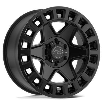 Black Rhino Hard Alloys YORK 17X8 MATTE BLACK