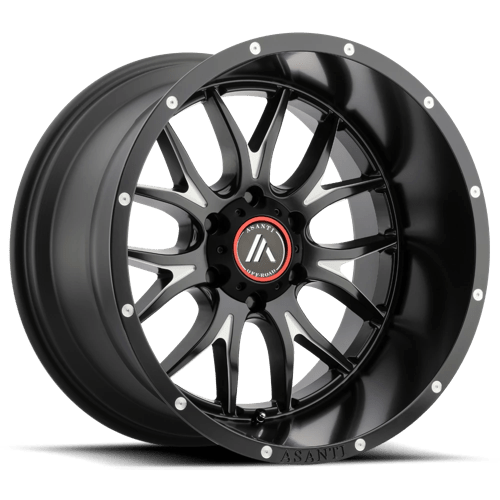 Asanti Off Road AB807 CARBINE 22X10 SATIN BLACK MILLED