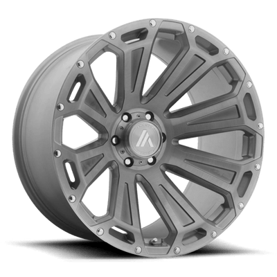 Asanti Off Road AB813 CLEAVER 20X10 TITANIUM-BRUSHED
