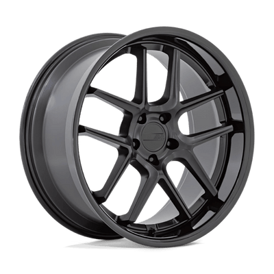 American Racing AR942 BISHOP 20X12 MATTE BLACK W/ GLOSS BLACK LIP