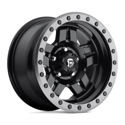 Fuel 1PC D557 ANZA 15X8 MATTE BLACK GUN METAL RING