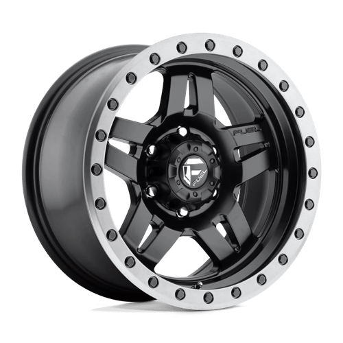 Fuel 1PC D557 ANZA 18X9 MATTE BLACK GUN METAL RING