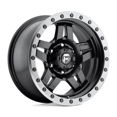 Fuel 1PC D557 ANZA 18X9 MATTE BLACK GUN METAL RING