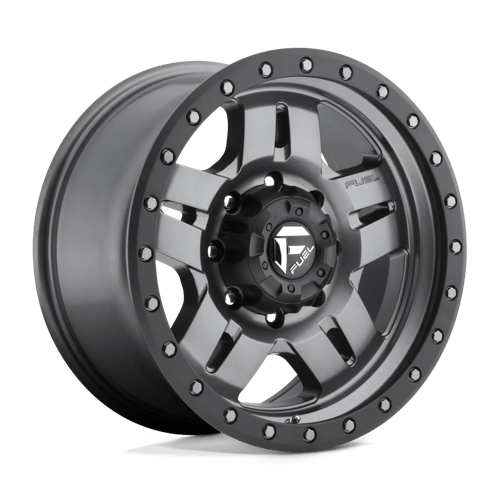 Fuel 1PC D558 ANZA 18X9 MATTE GUN METAL BLACK BEAD RING