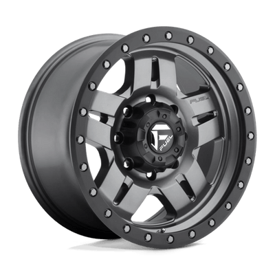 Fuel 1PC D558 ANZA 18X9 MATTE GUN METAL BLACK BEAD RING