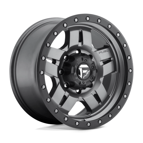 Fuel 1PC D558 ANZA 17X8.5 MATTE GUN METAL BLACK BEAD RING