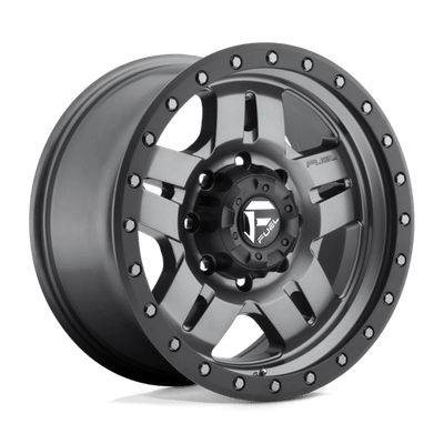 Fuel 1PC D558 ANZA 17X8.5 MATTE GUN METAL BLACK BEAD RING