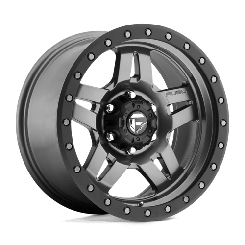 Fuel 1PC D558 ANZA 17X8.5 MATTE GUN METAL BLACK BEAD RING
