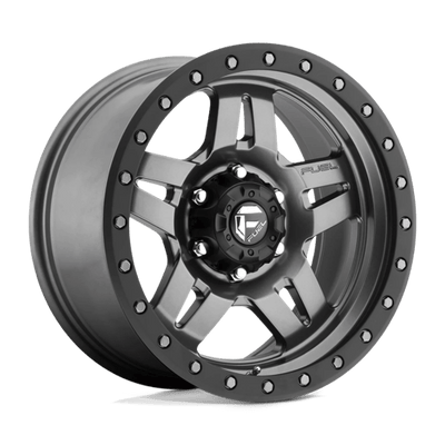 Fuel 1PC D558 ANZA 17X8.5 MATTE GUN METAL BLACK BEAD RING