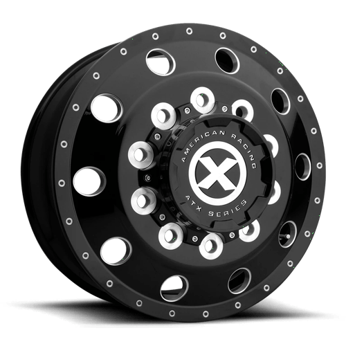 ATX AO400 BAJA 24.5X8.25 GLOSS BLACK MILLED - 8.25 FRONT