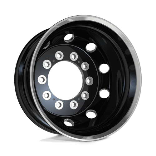 ATX AO404 JOURNEY 22.5X14 GLOSSY BLACK W/ POLISHED LIP - REAR OUTER