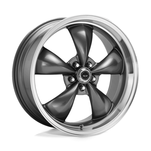 American Racing AR105 TORQ THRUST M 18X9 ANTHRACITE W/ MACHINED LIP