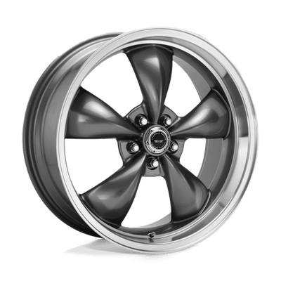 American Racing AR105 TORQ THRUST M 18X9 ANTHRACITE W/ MACHINED LIP