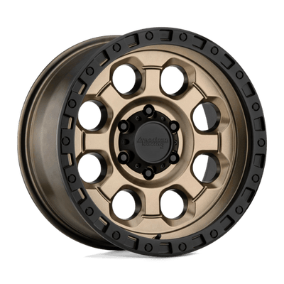 American Racing AR201 18X9 MATTE BRONZE W/ BLACK LIP