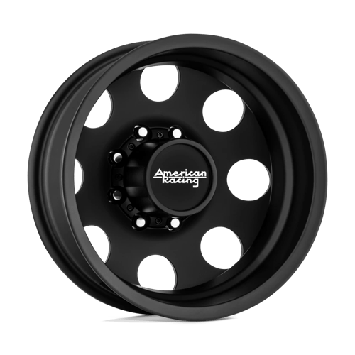 American Racing AR204 BAJA DUALLY 17X6.5 SATIN BLACK - REAR
