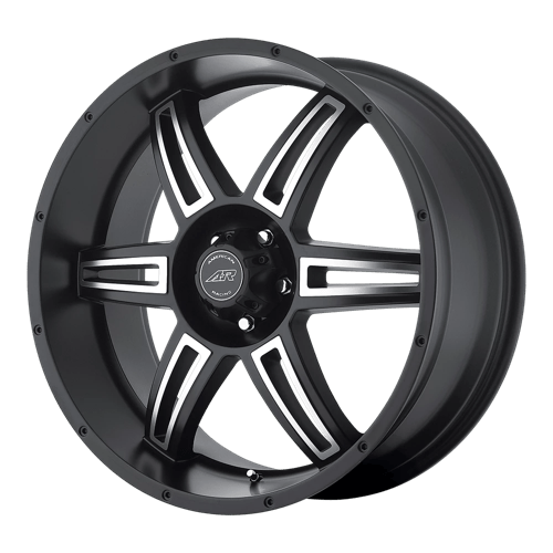American Racing AR890 18X8 SATIN BLACK MACHINED