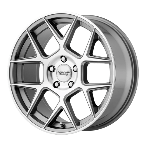 American Racing AR913 APEX 18X8.5 GUN METAL MACHINED