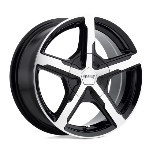 American Racing AR921 TRIGGER 16X7 GLOSS BLACK MACHINED