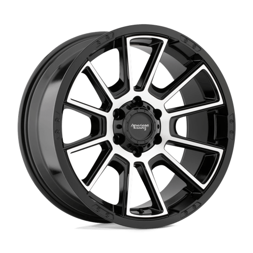American Racing AR933 INTAKE 20X9 GLOSS BLACK MACHINED