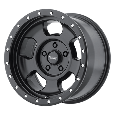American Racing AR969 ANSEN OFFROAD 17X8.5 SATIN BLACK W/ SATIN BLACK RING