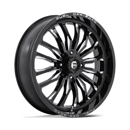 Fuel UTV D821 ARC UTV 24X7 GLOSS BLACK MILLED