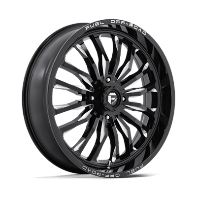 Fuel UTV D821 ARC UTV 24X7 GLOSS BLACK MILLED