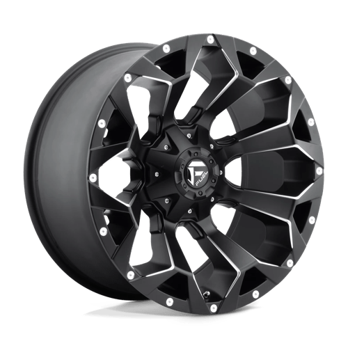 Fuel 1PC D546 ASSAULT 17X8.5 MATTE BLACK MILLED