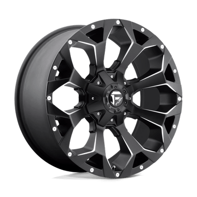 Fuel 1PC D546 ASSAULT 20X9 MATTE BLACK MILLED