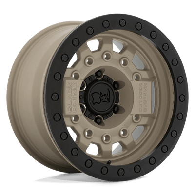 Black Rhino Hard Alloys AVENGER BEADLOCK 17X8.5 DESERT SAND W/ BLACK HARDWARE