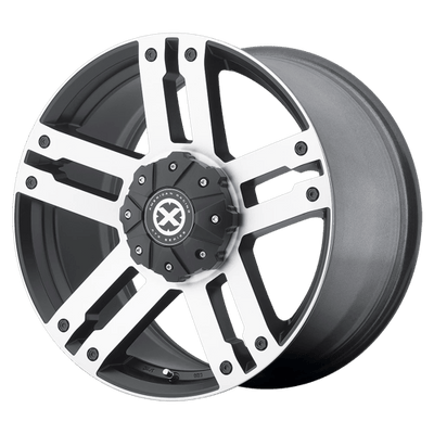 ATX Series AX190 DUNE 20X9 SATIN BLACK W/ MACHINED FACE