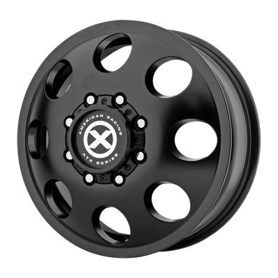 ATX Series AX204 BAJA DUALLY 17X6.5 SATIN BLACK - FRONT