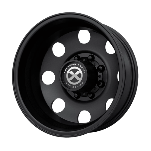 ATX Series AX204 BAJA DUALLY 16X6 SATIN BLACK - REAR